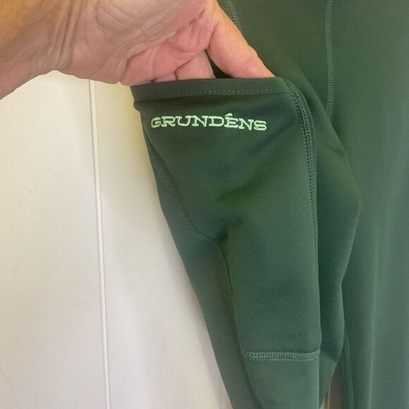 Brand New Grundens Women's Size Small Sycamore Green Maris Leggings Ankle Pants - Picture 2 of 8